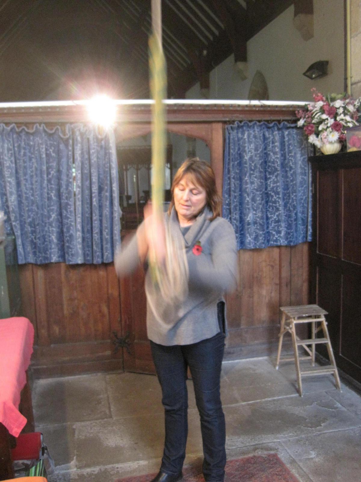 Ringing for peace at St, John's in Allerston