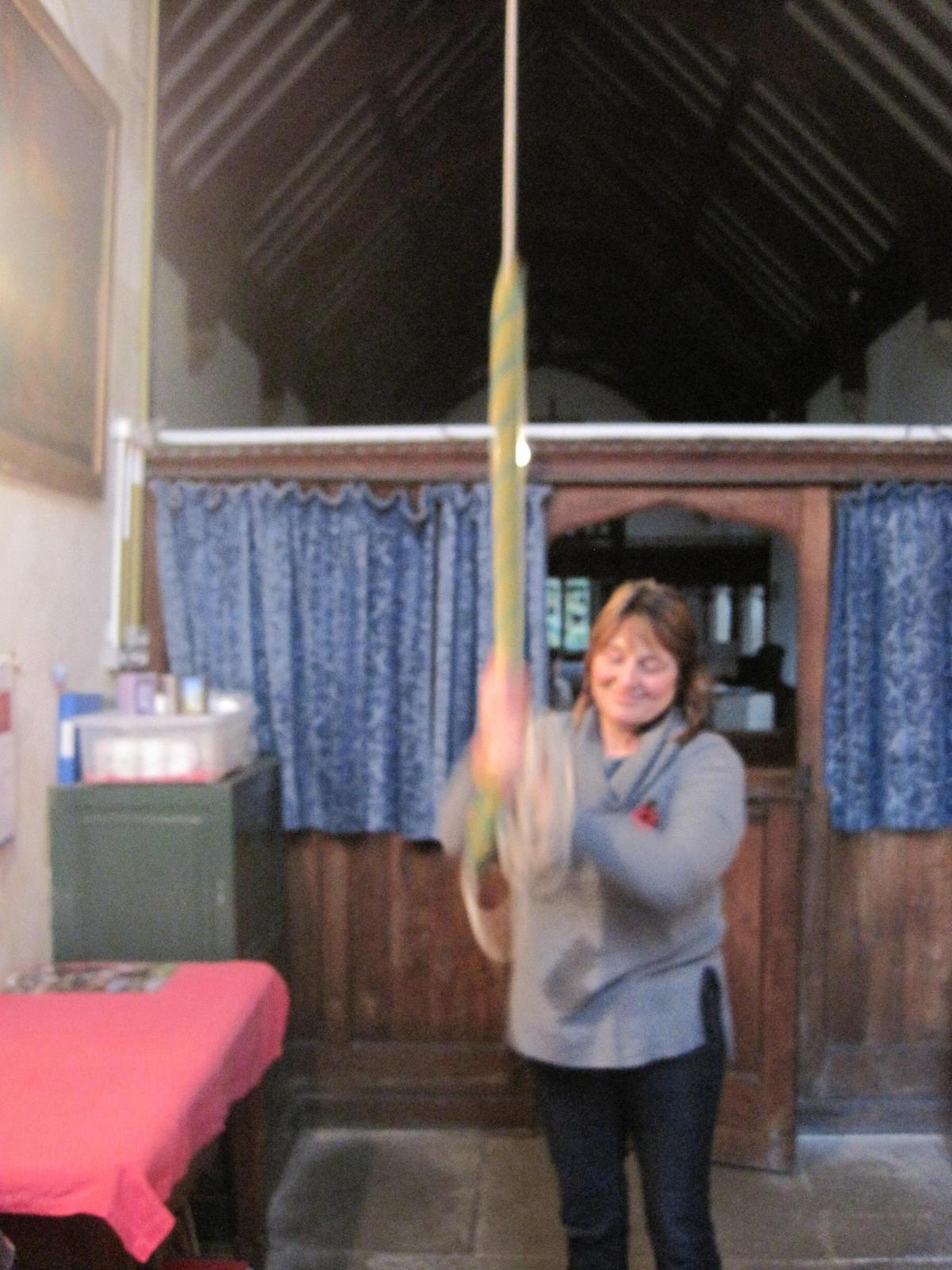 Ringing for peace at St, John's in Allerston