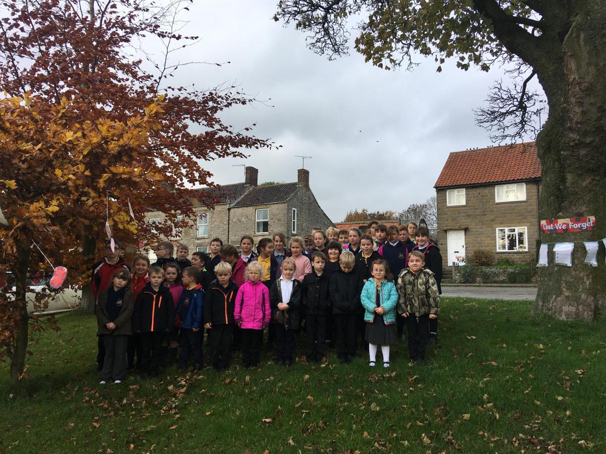 As well as contributing to the ‘Poppies in Peace’ Exhibition at the Beck Isle Museum, all Gillamoor School pupils have marked the 100th Anniversary of the end of the First World War.

All week, the infants talked about the meaning of the First World W